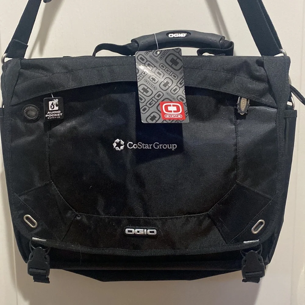 OGIO Corporate Canvas Nylon Computer Messenger Bag Classification 03570 $150 NWT